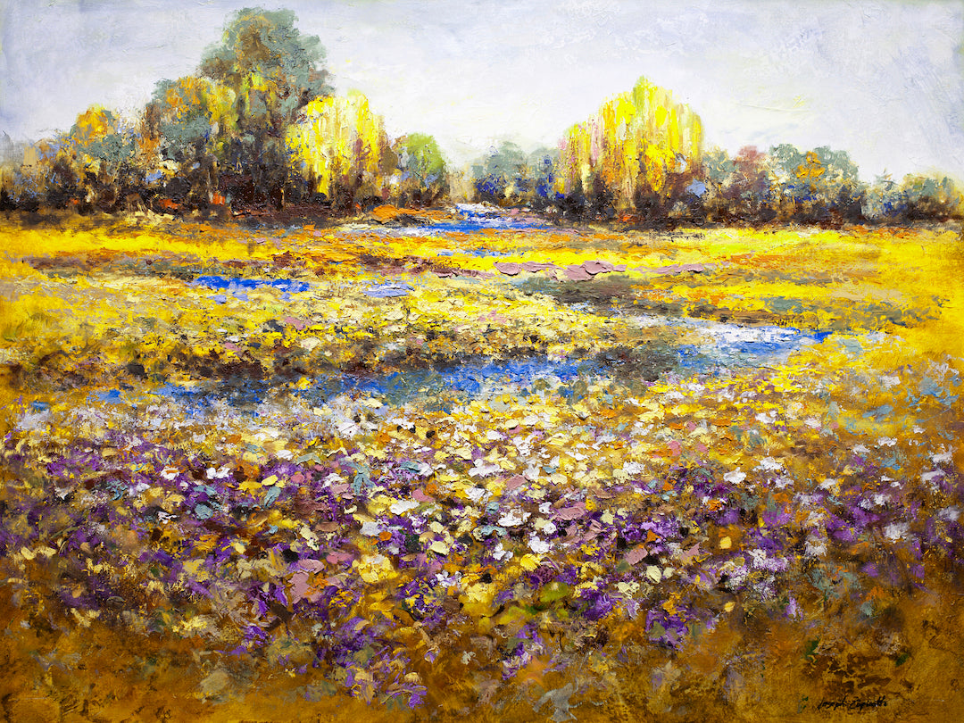 Purple and Gold 2 /#540/B