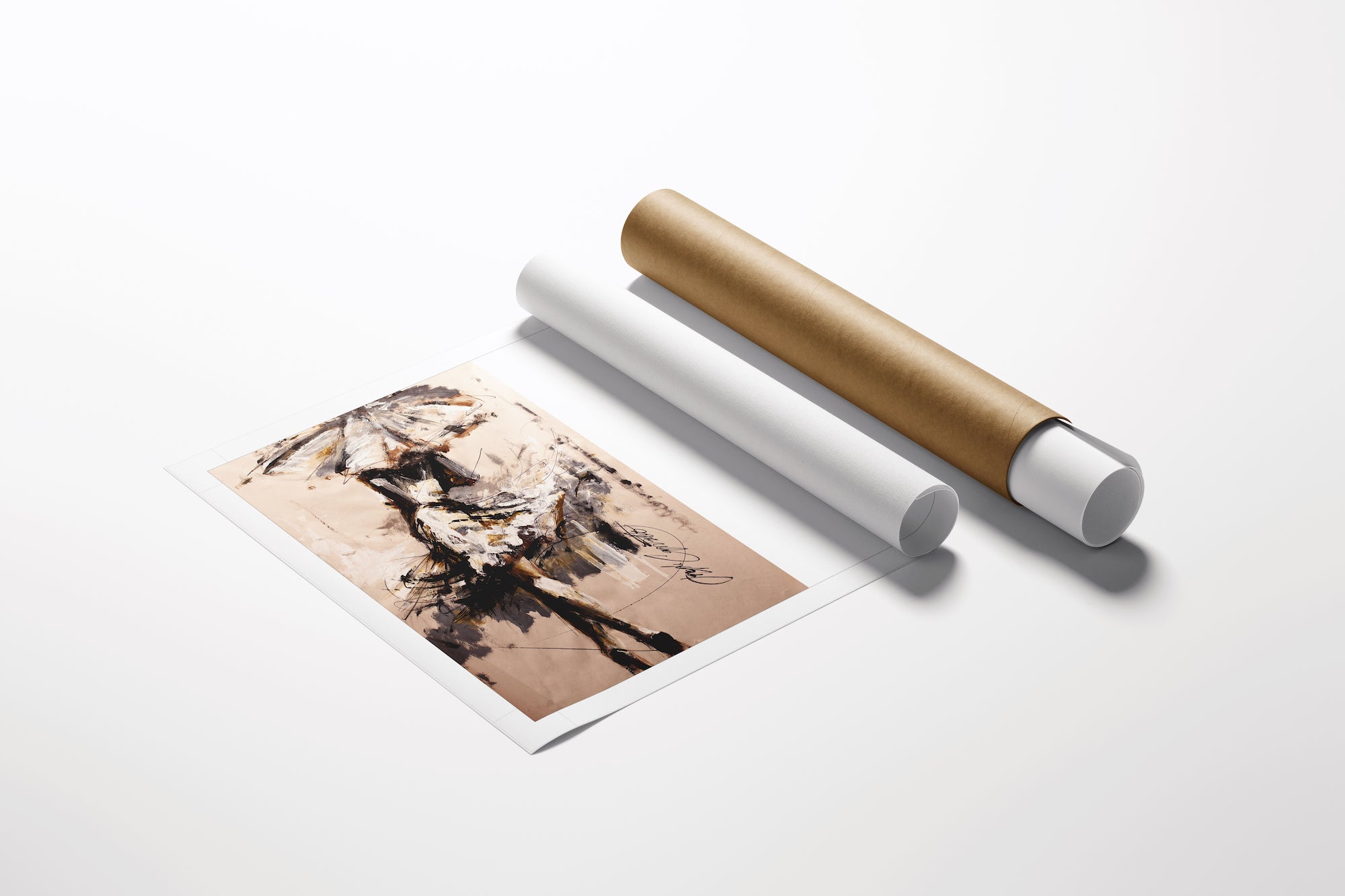 Limited gallery-level figurative artwork on fine rolled canvas and paper, showcasing rich craftsmanship and quality. - Figure Study/AP/#457 - Artist Proofs, Figurative AP, Rolled Canvas