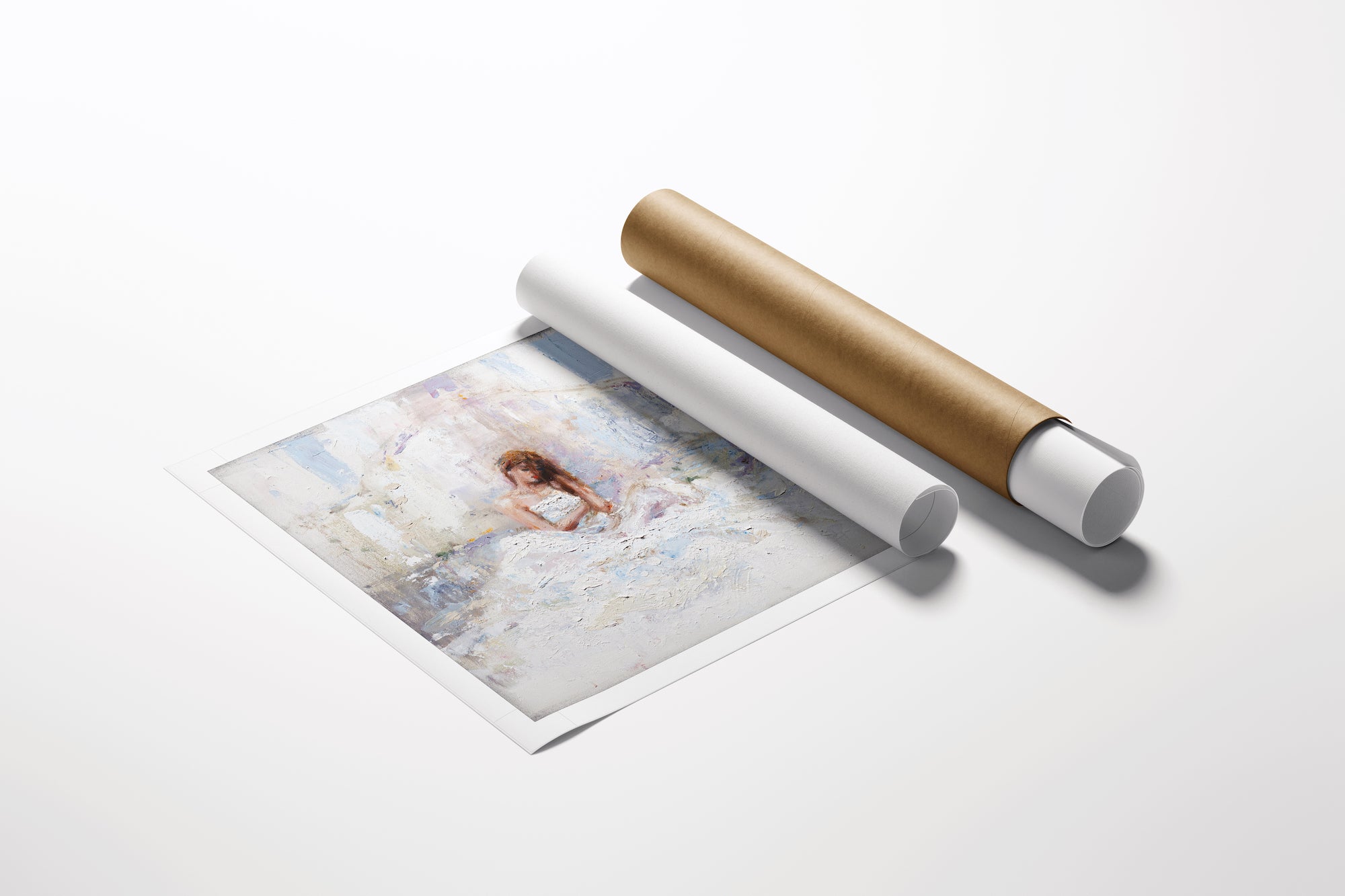 Limited edition fine art print titled Fairytale/AP/#559 with rich, detailed figurative imagery on high-quality rolled. - Fairytale/AP/#559 - Artist Proofs, Figurative AP, Rolled Canvas