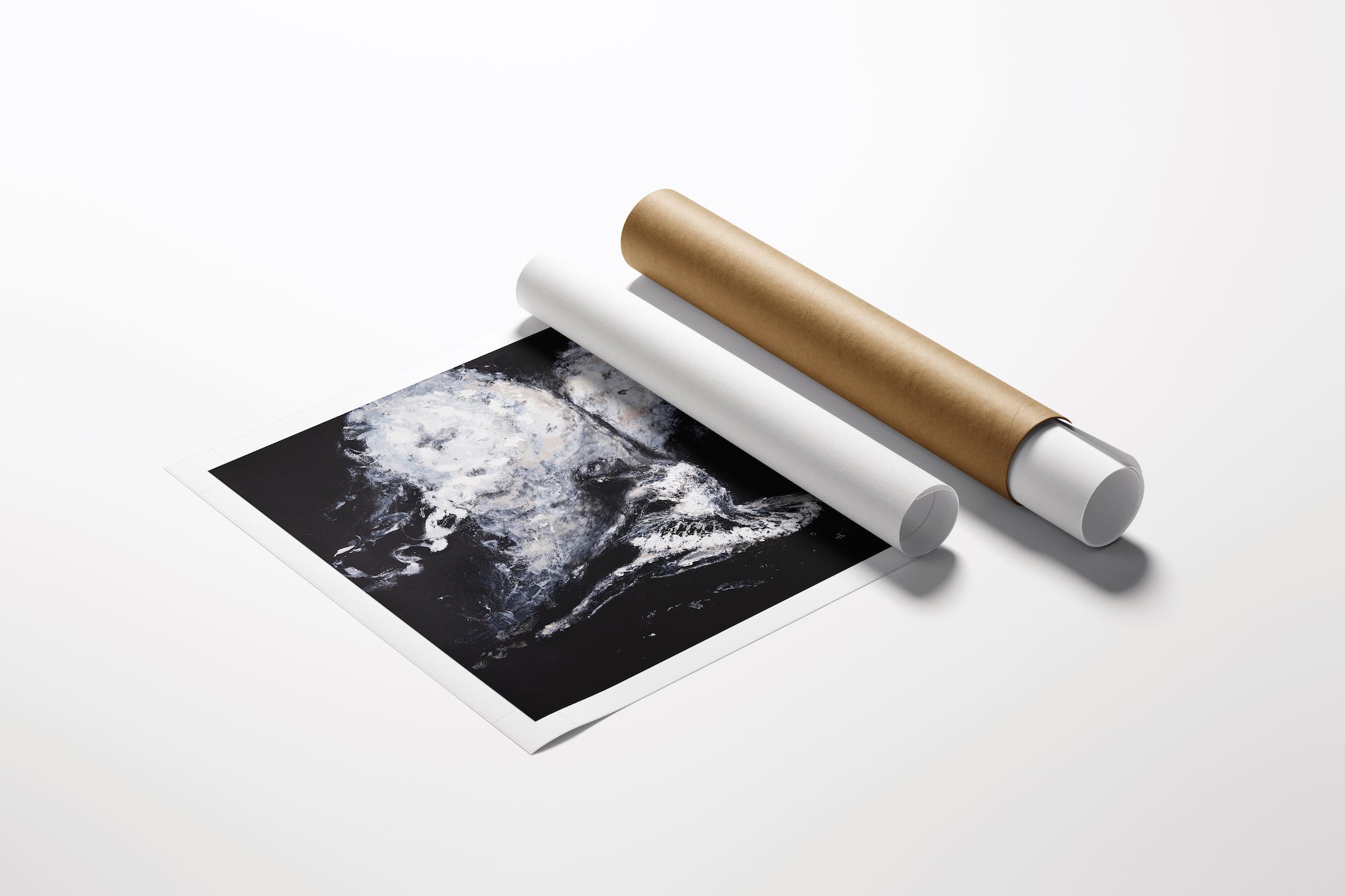 Limited edition fine art rolled canvas and paper featuring rich, gallery-level black and white figurative dance artwork with . - With All of My Heart/AP/#600 - Artist Proofs, Dancers AP, Figurative AP, Rolled Canvas