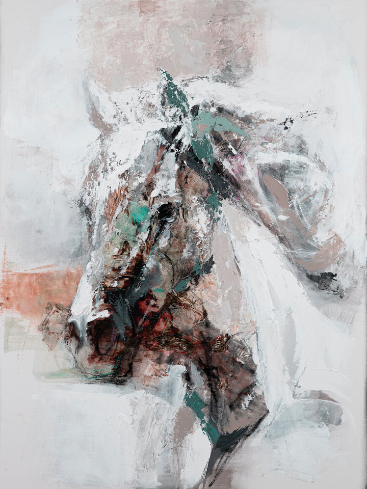 Horse Head Abstract Two/#624/A