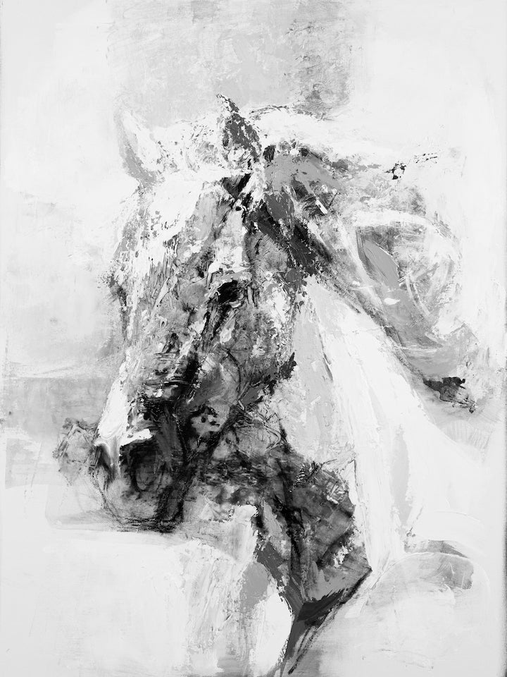 Horse Head Abstract Two/#624/D