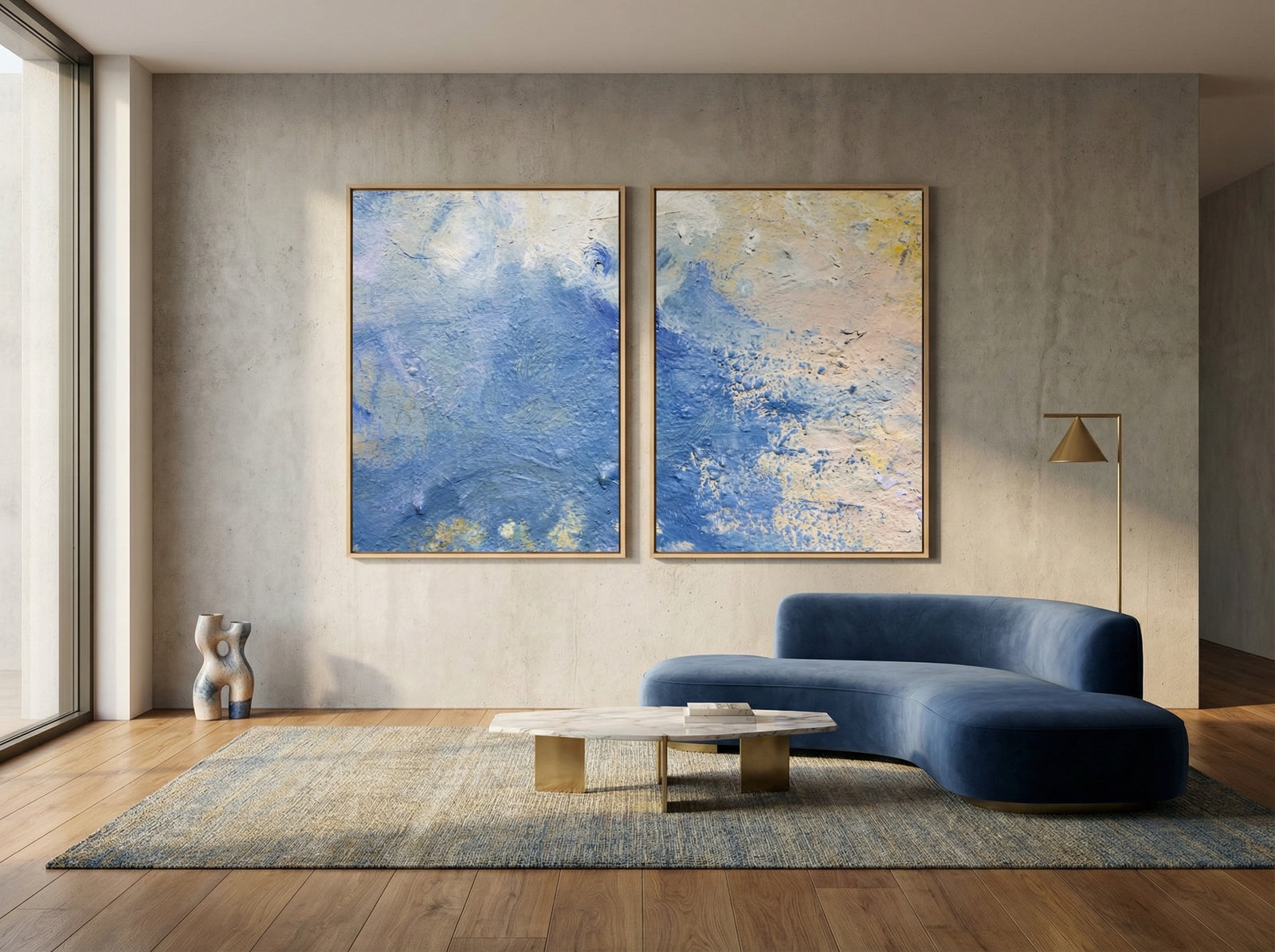 Abstract Diptych / #5