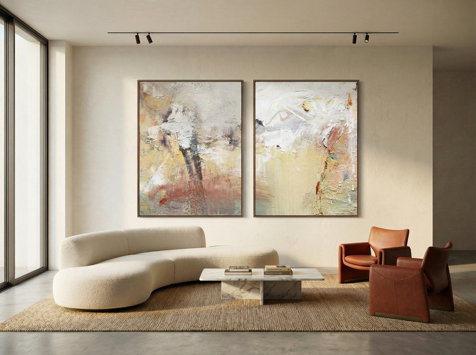 Abstract Diptych / #6