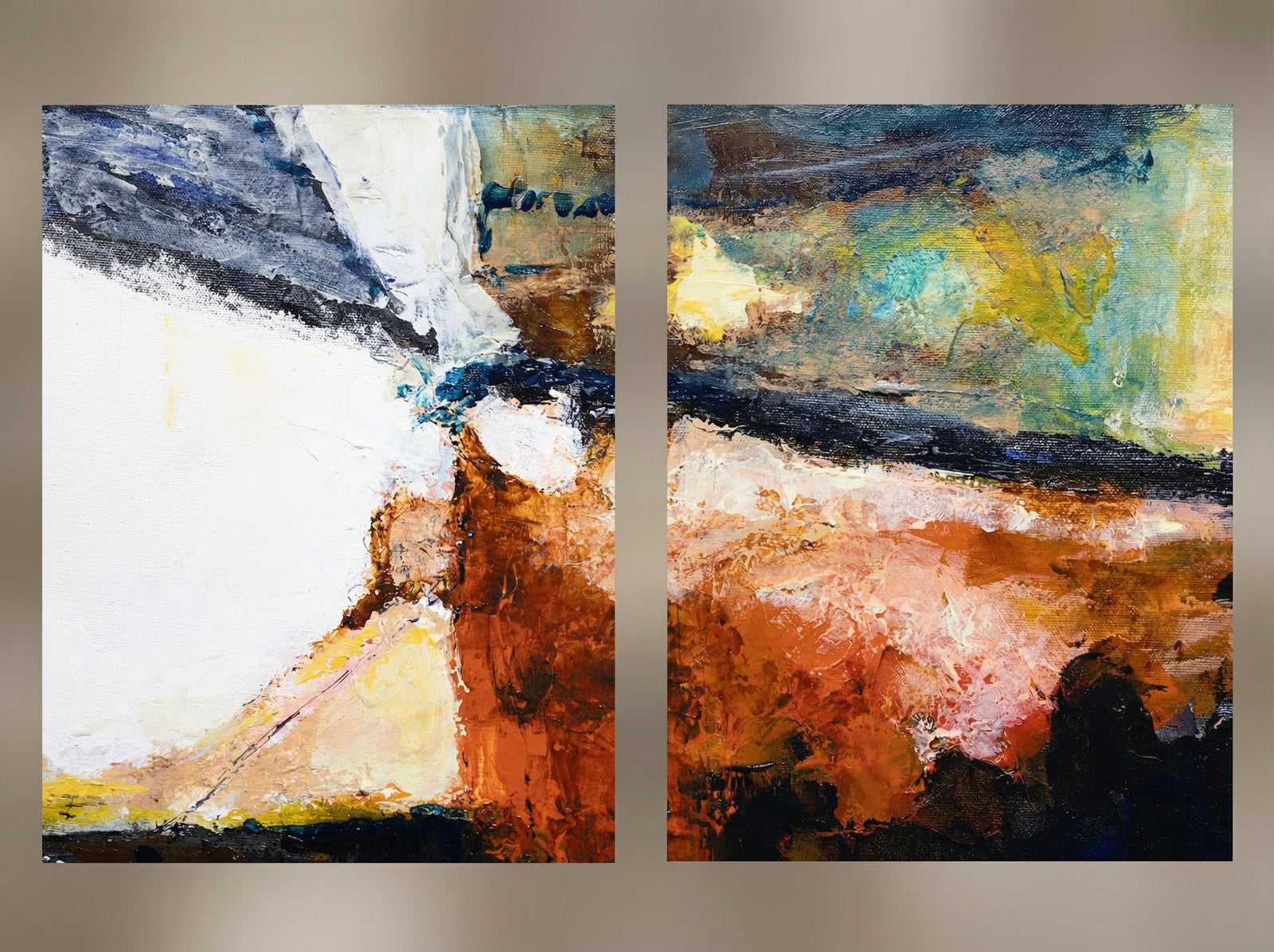 Abstract Diptych / #2