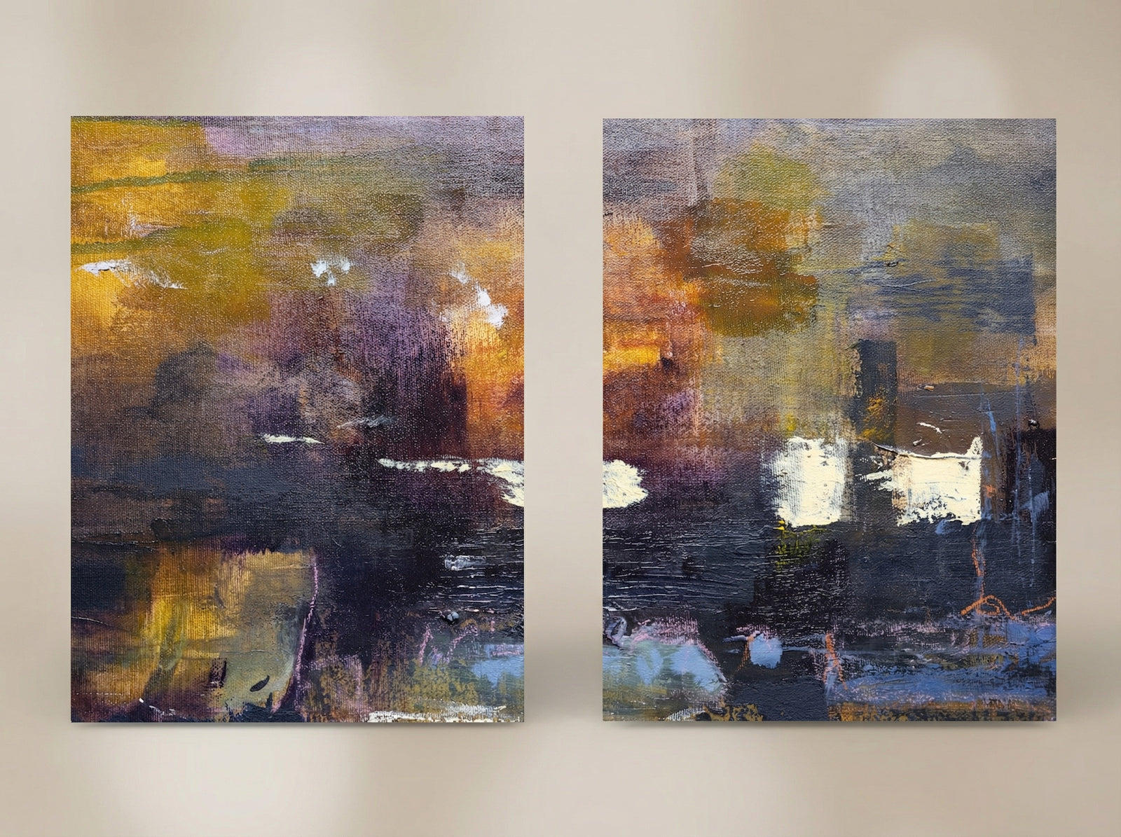 Abstract Diptych / #3
