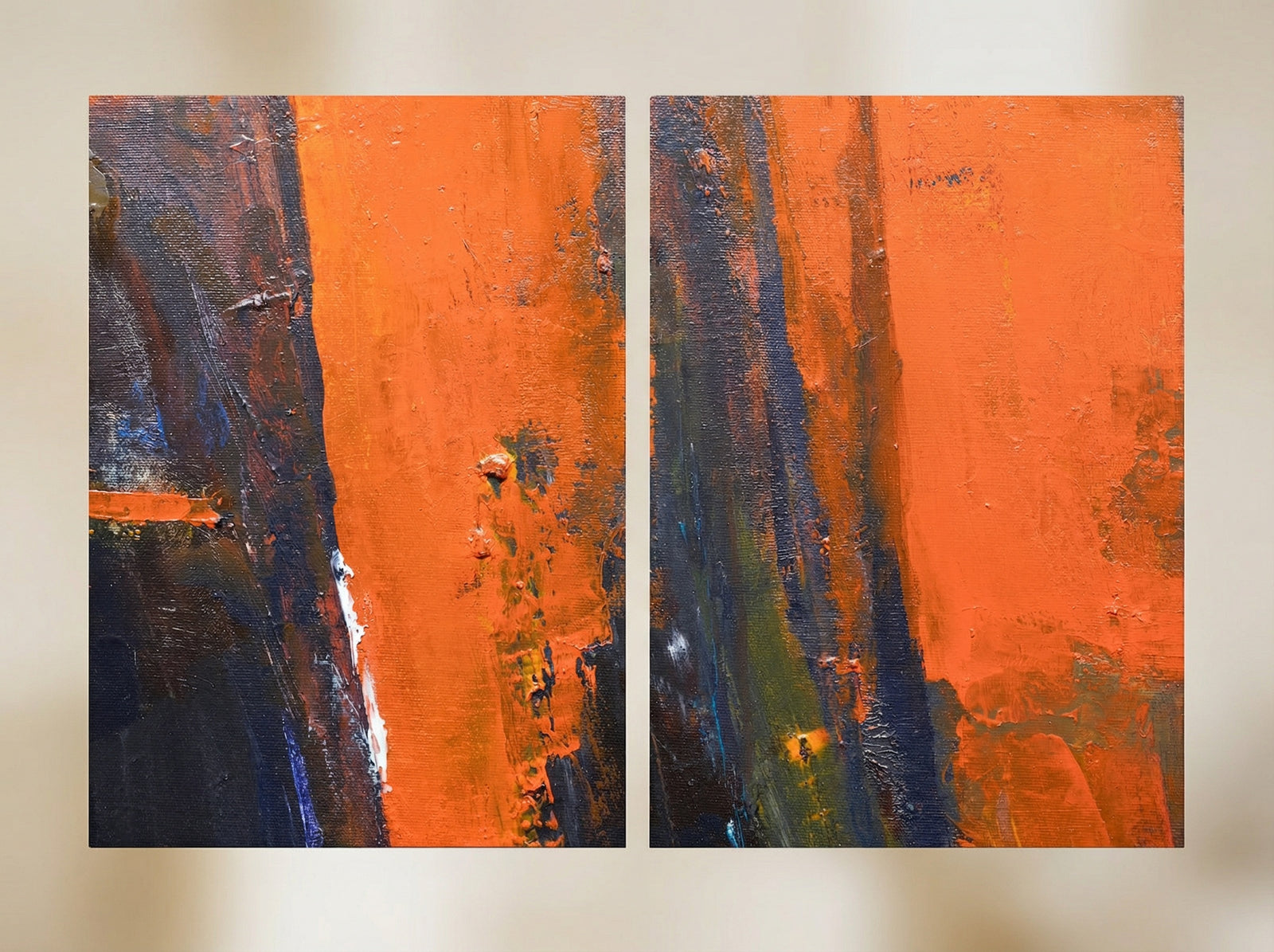 Abstract Diptych / #4