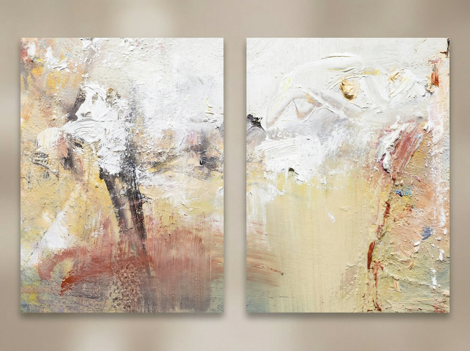 Abstract Diptych / #6
