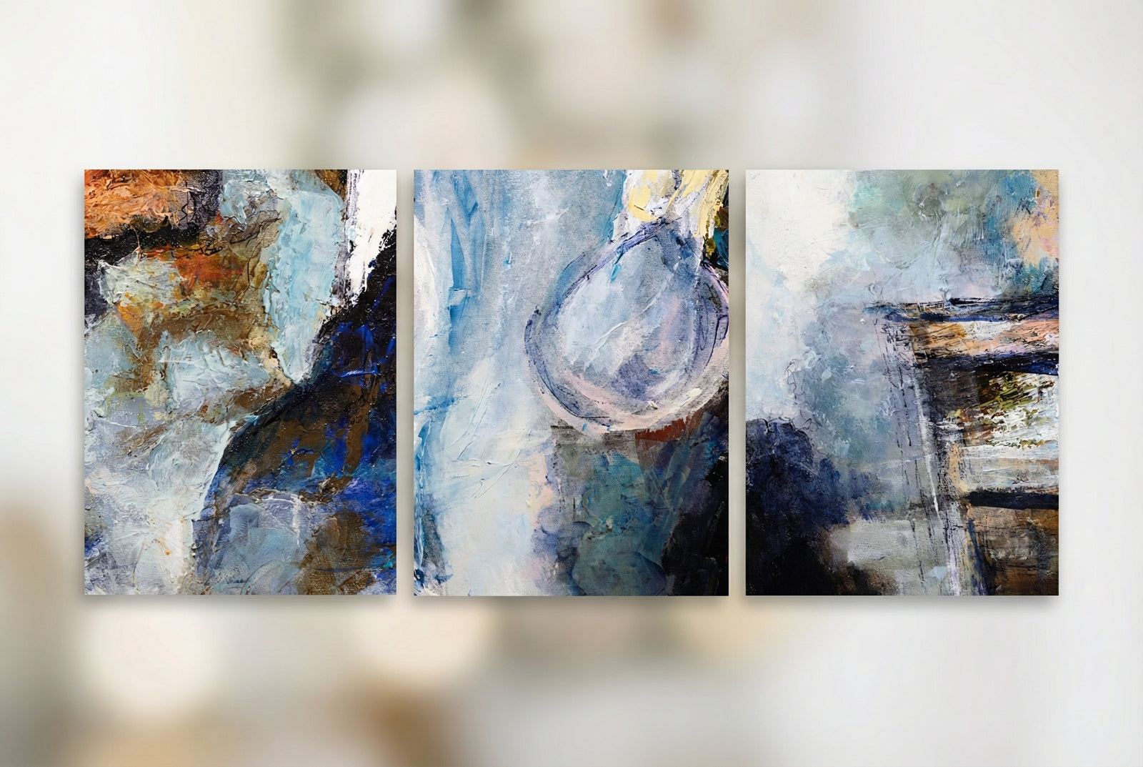 Abstract Triptych / #1