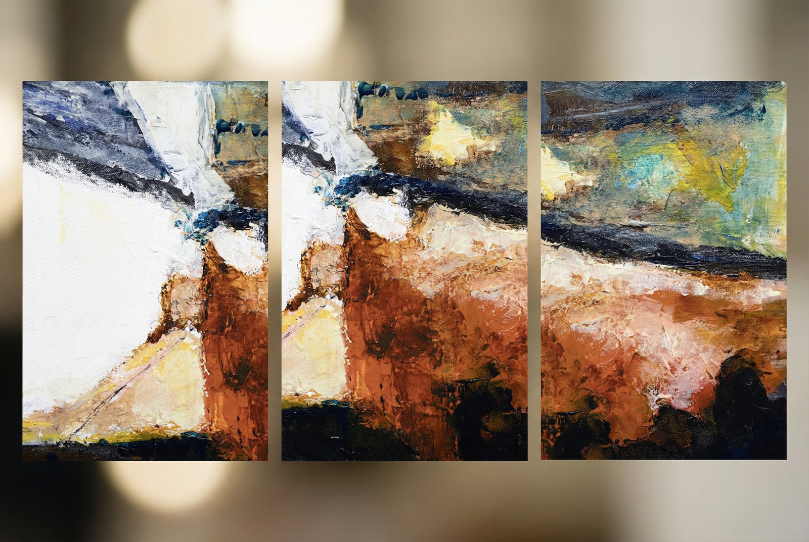 Abstract Triptych / #2